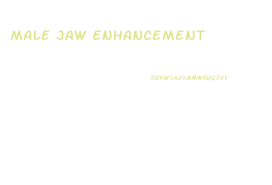 Male Jaw Enhancement