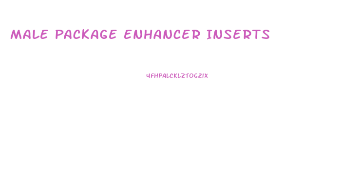 Male Package Enhancer Inserts