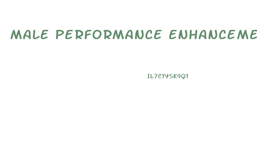 Male Performance Enhancement Review