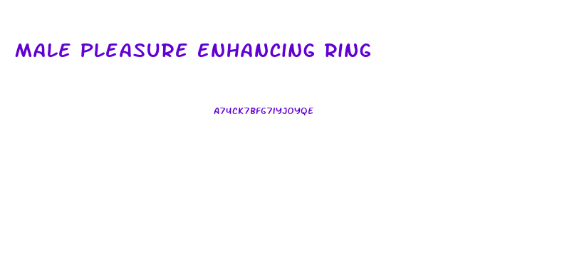 Male Pleasure Enhancing Ring