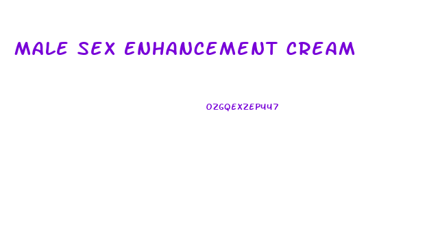 Male Sex Enhancement Cream