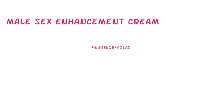 Male Sex Enhancement Cream