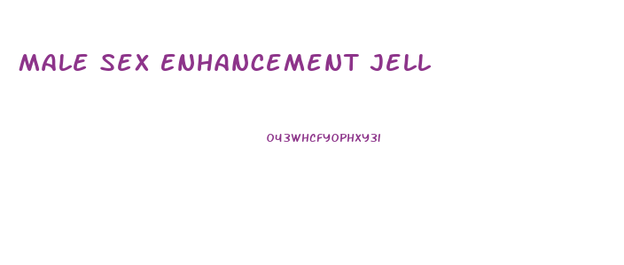 Male Sex Enhancement Jell