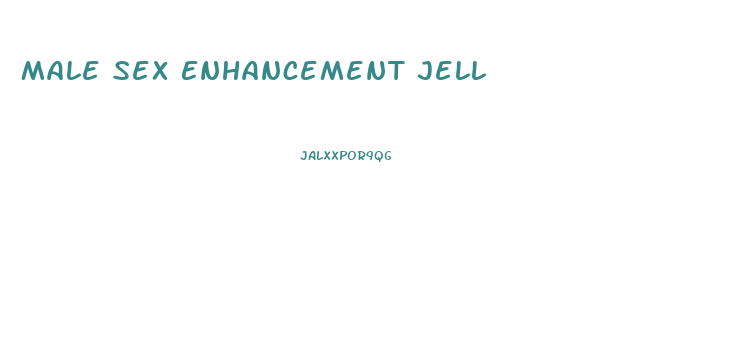 Male Sex Enhancement Jell