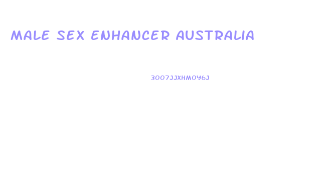 Male Sex Enhancer Australia