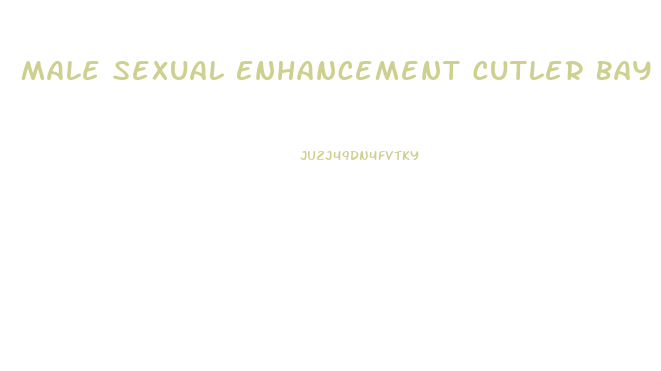 Male Sexual Enhancement Cutler Bay Fl