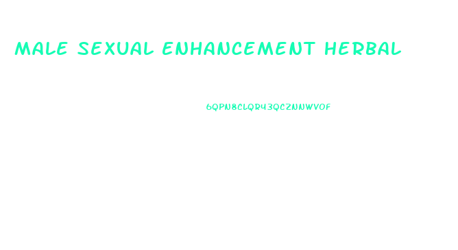 Male Sexual Enhancement Herbal