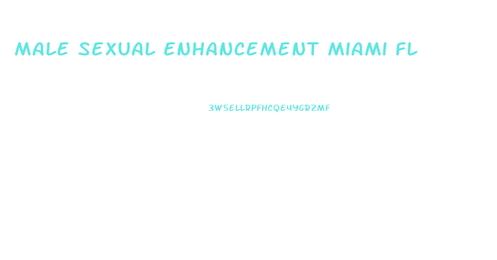 Male Sexual Enhancement Miami Fl