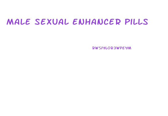 Male Sexual Enhancer Pills