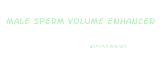 Male Sperm Volume Enhancer