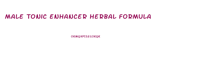 Male Tonic Enhancer Herbal Formula