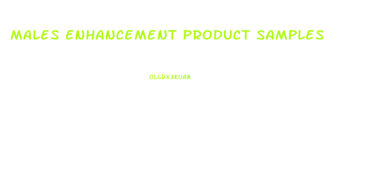 Males Enhancement Product Samples