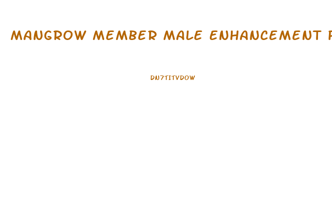 Mangrow Member Male Enhancement Pills