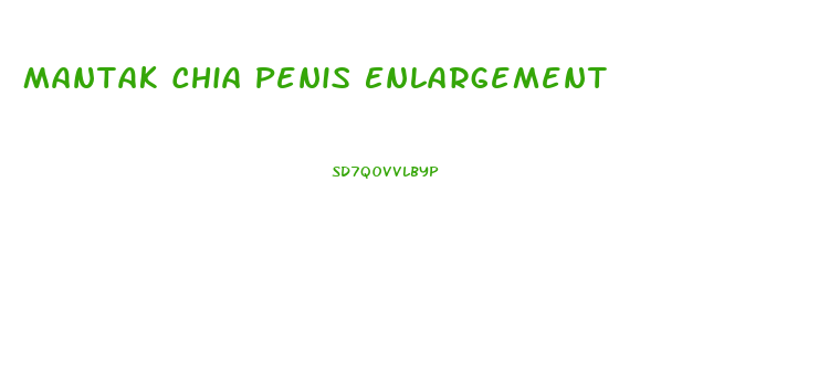 Mantak Chia Penis Enlargement