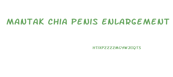 Mantak Chia Penis Enlargement