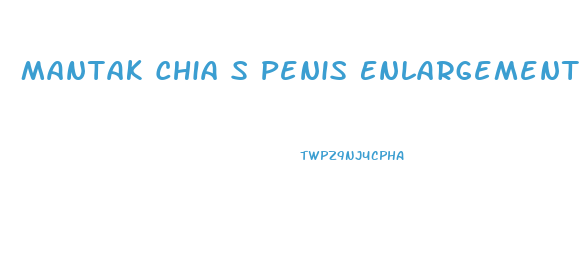 Mantak Chia S Penis Enlargement Technique
