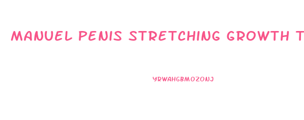 Manuel Penis Stretching Growth Testimonials