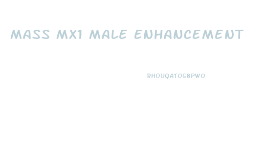 Mass Mx1 Male Enhancement