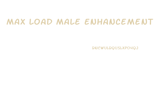 Max Load Male Enhancement