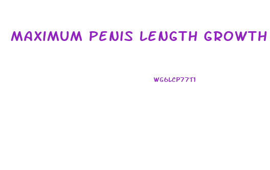 Maximum Penis Length Growth Pegym