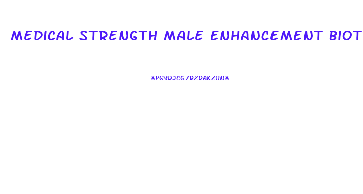 Medical Strength Male Enhancement Biotech Pro