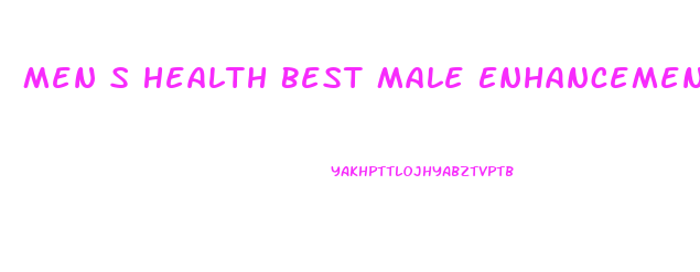 Men S Health Best Male Enhancement Supplement