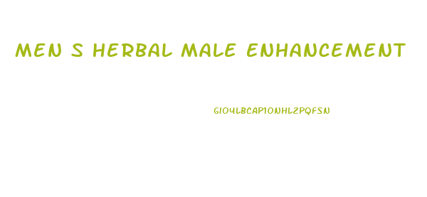 Men S Herbal Male Enhancement