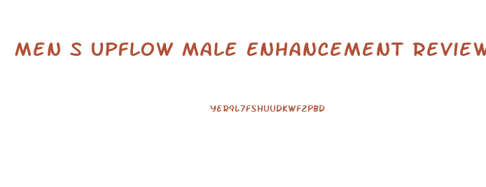 Men S Upflow Male Enhancement Reviews