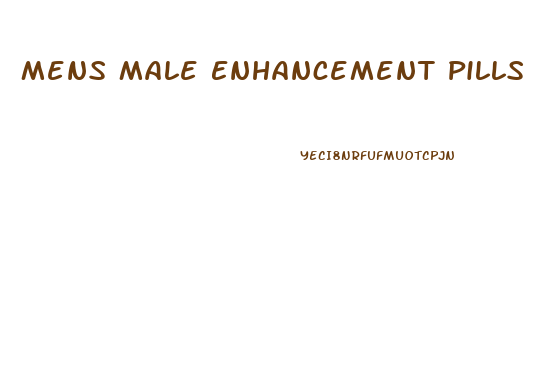 Mens Male Enhancement Pills