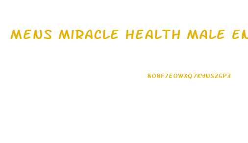 Mens Miracle Health Male Enhancement Reviews