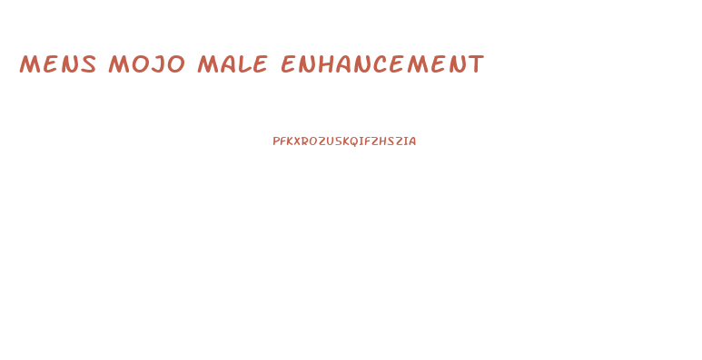 Mens Mojo Male Enhancement