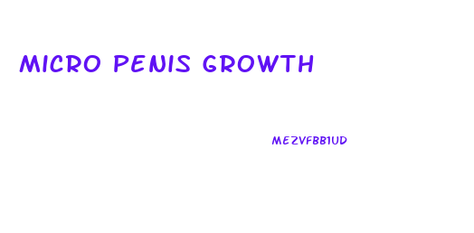 Micro Penis Growth