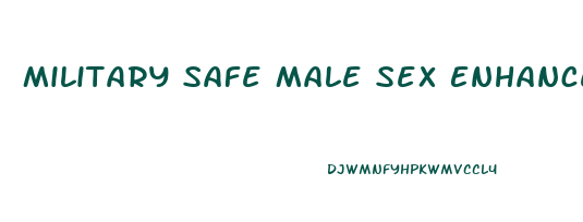 Military Safe Male Sex Enhance