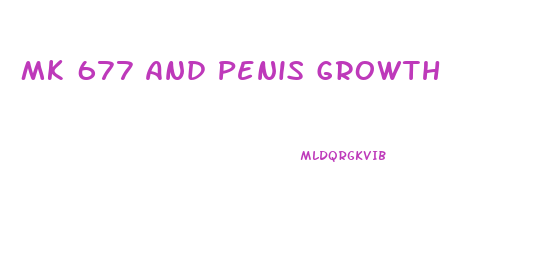 Mk 677 And Penis Growth