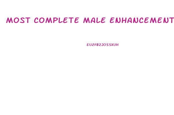 Most Complete Male Enhancement Multi Vitamin