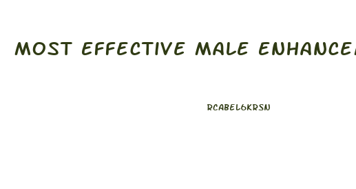 Most Effective Male Enhancement Drugs
