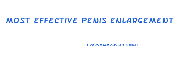 Most Effective Penis Enlargement Surgery