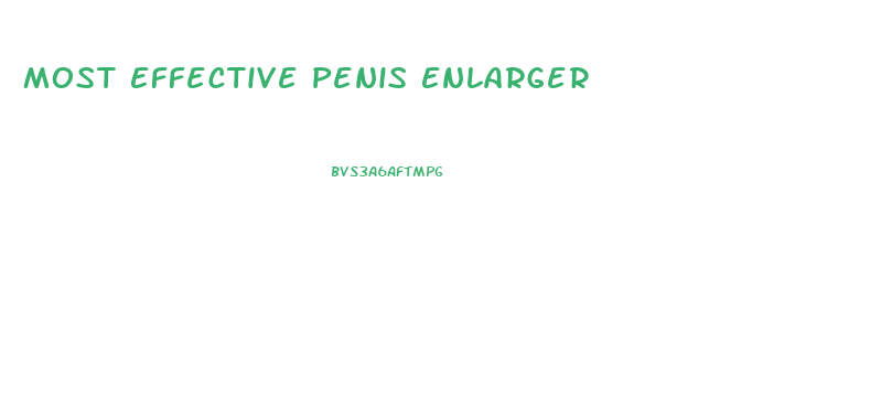 Most Effective Penis Enlarger