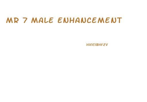 Mr 7 Male Enhancement