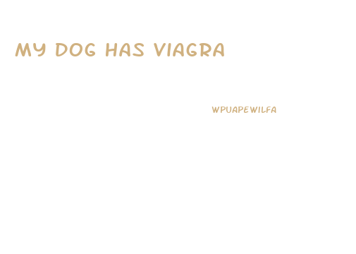 My Dog Has Viagra