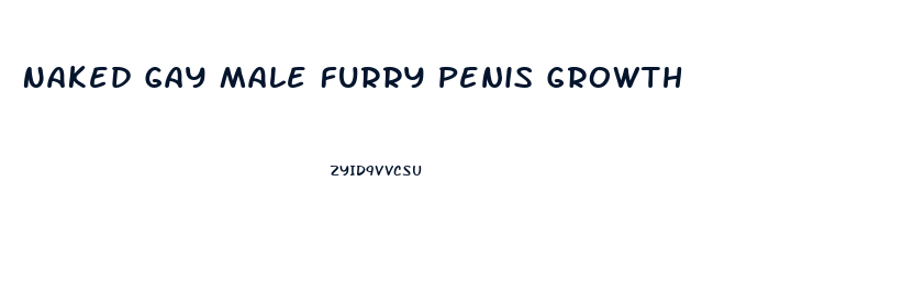 Naked Gay Male Furry Penis Growth