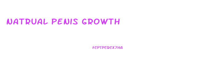 Natrual Penis Growth