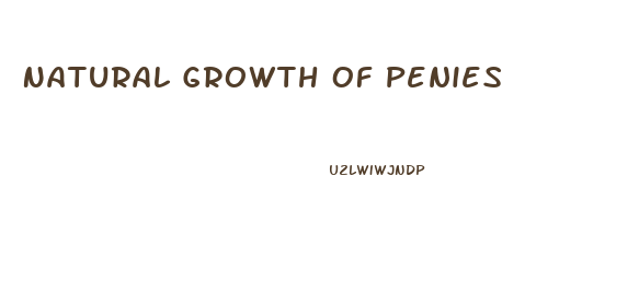 Natural Growth Of Penies