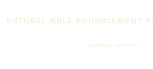 Natural Male Enhancement Exercise