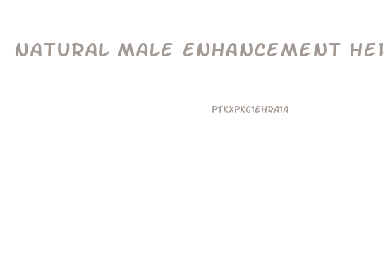 Natural Male Enhancement Herbs