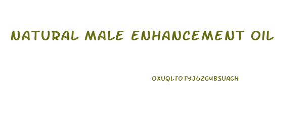 Natural Male Enhancement Oil