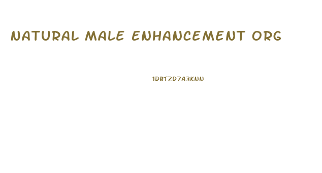 Natural Male Enhancement Org