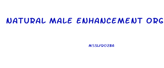 Natural Male Enhancement Org Erectile Dysfunction
