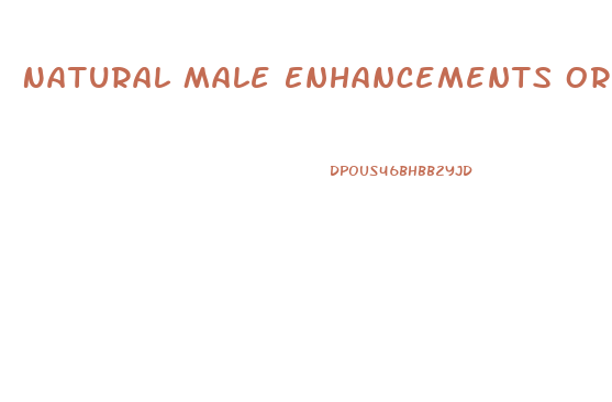 Natural Male Enhancements Org