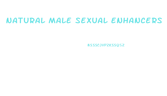Natural Male Sexual Enhancers